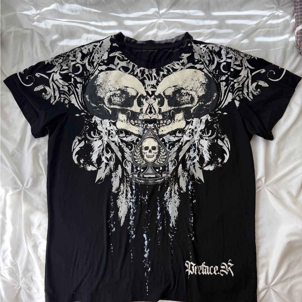 Black Graphic T-Shirt for Men